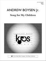 Song for My Children Concert Band sheet music cover